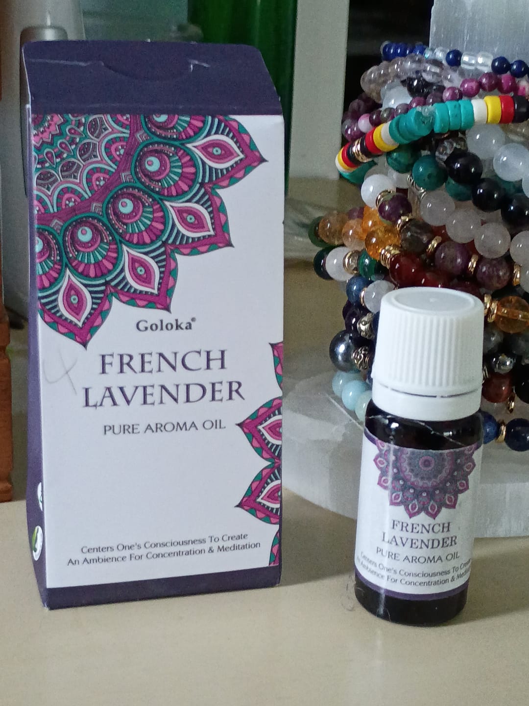 Customer photo review of Deep Breath Lavender Aroma Oil