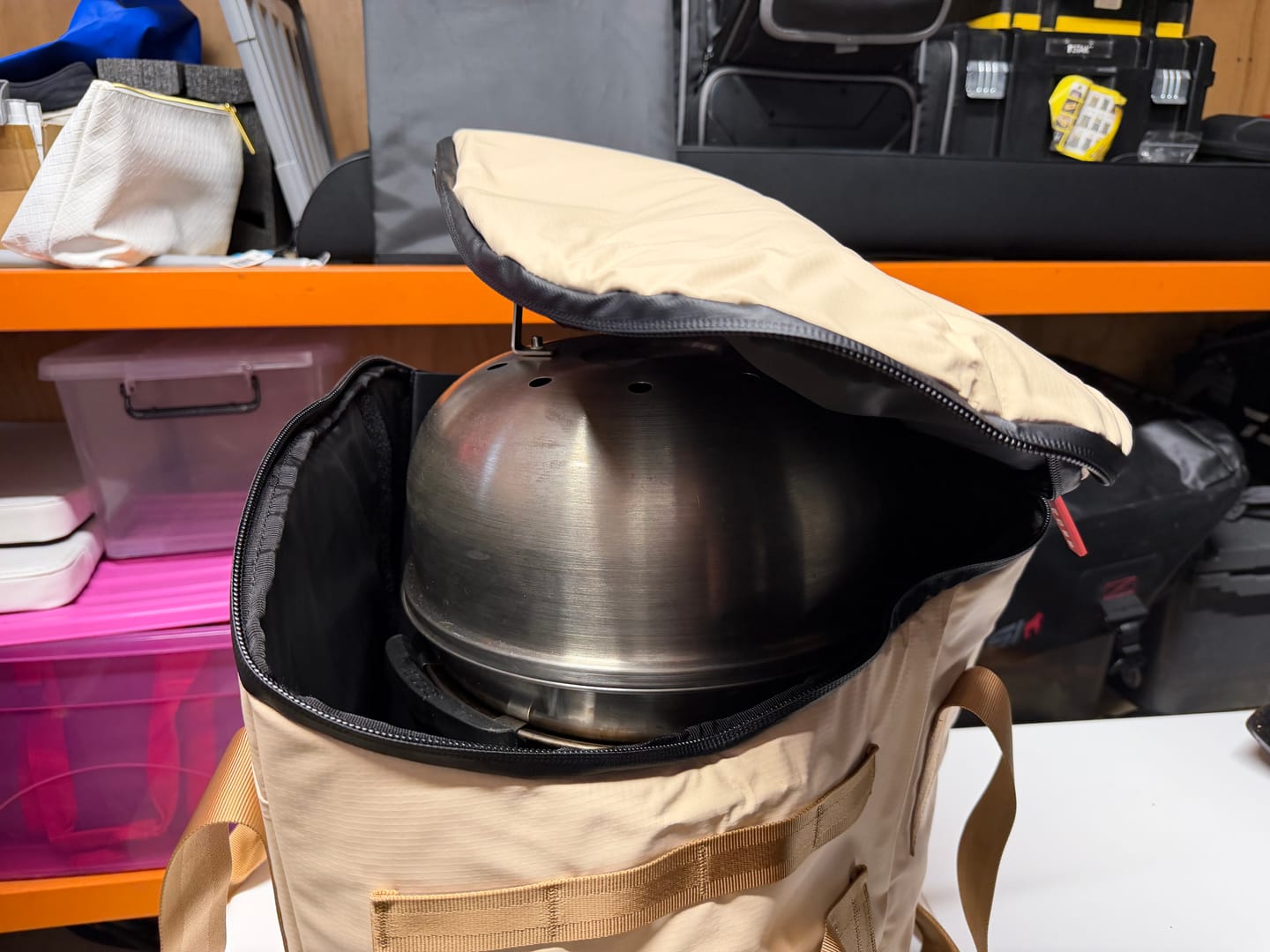 Customer photo review of Cobb Grill Anywhere Bag
