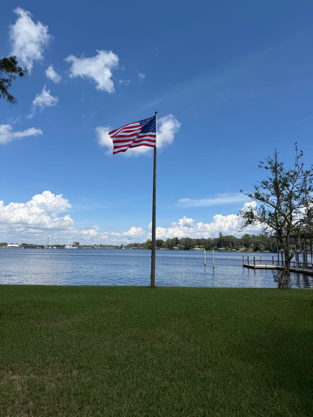 Customer photo review of 6' x 10' American Flag