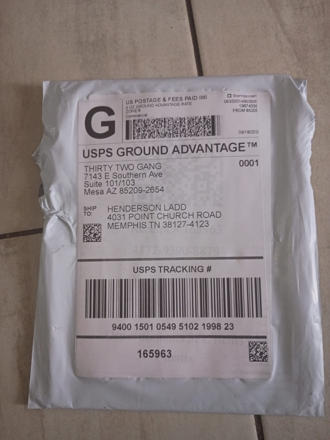 Customer photo review of SHIPPING PROTECTION