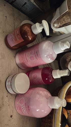 Customer photo review of Exfoliante de Manos y Pies - Cotton Candy 50 ml