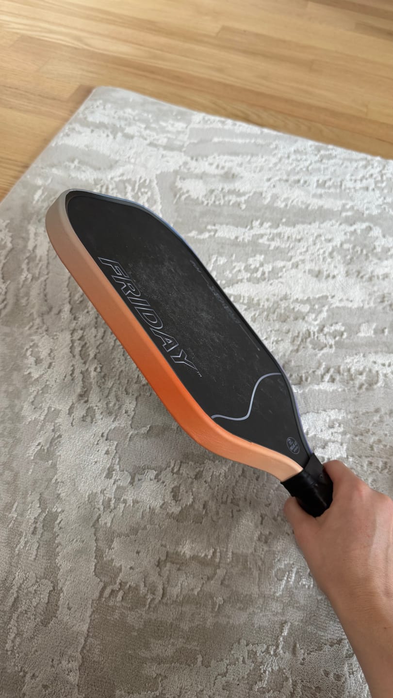 Customer photo review of Gradient Edge Tape (3 pack) - Pickleball Paddle Edge Tape