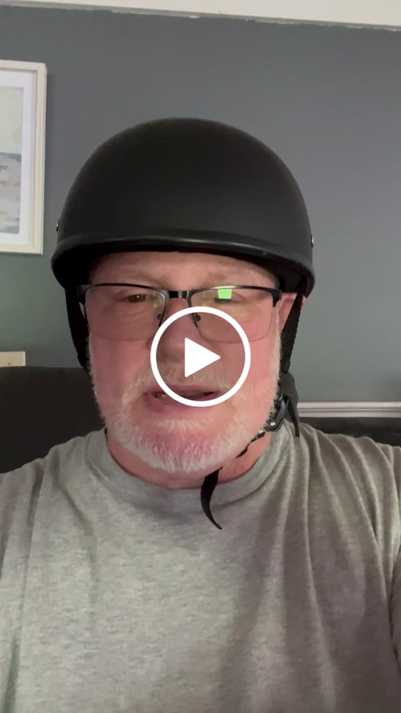 Customer video review of Smallest & Lightest DOT Beanie Helmet - Matte Black