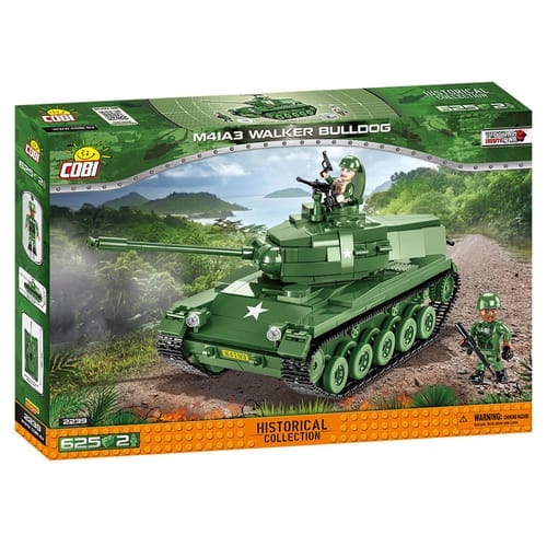 Customer photo review of COBI M41A3 Walker Bulldog Tank: Set #2239