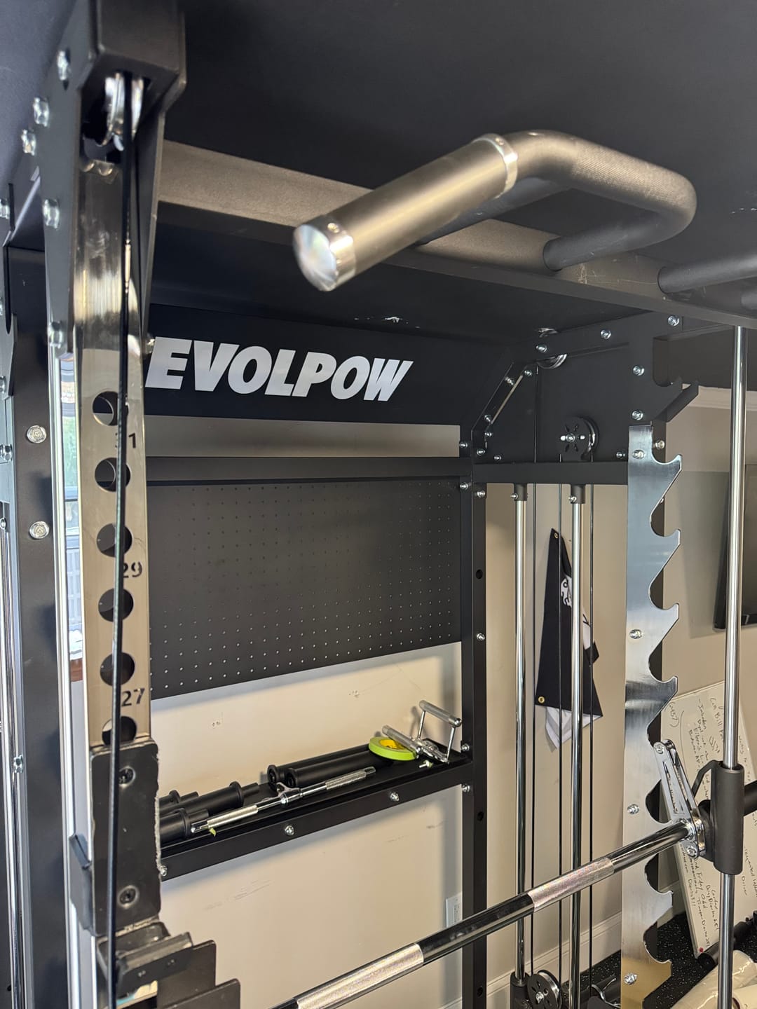 Customer photo review of EVOLPOW M2B Pro Brute All-In-One Smith Machine Home Gym