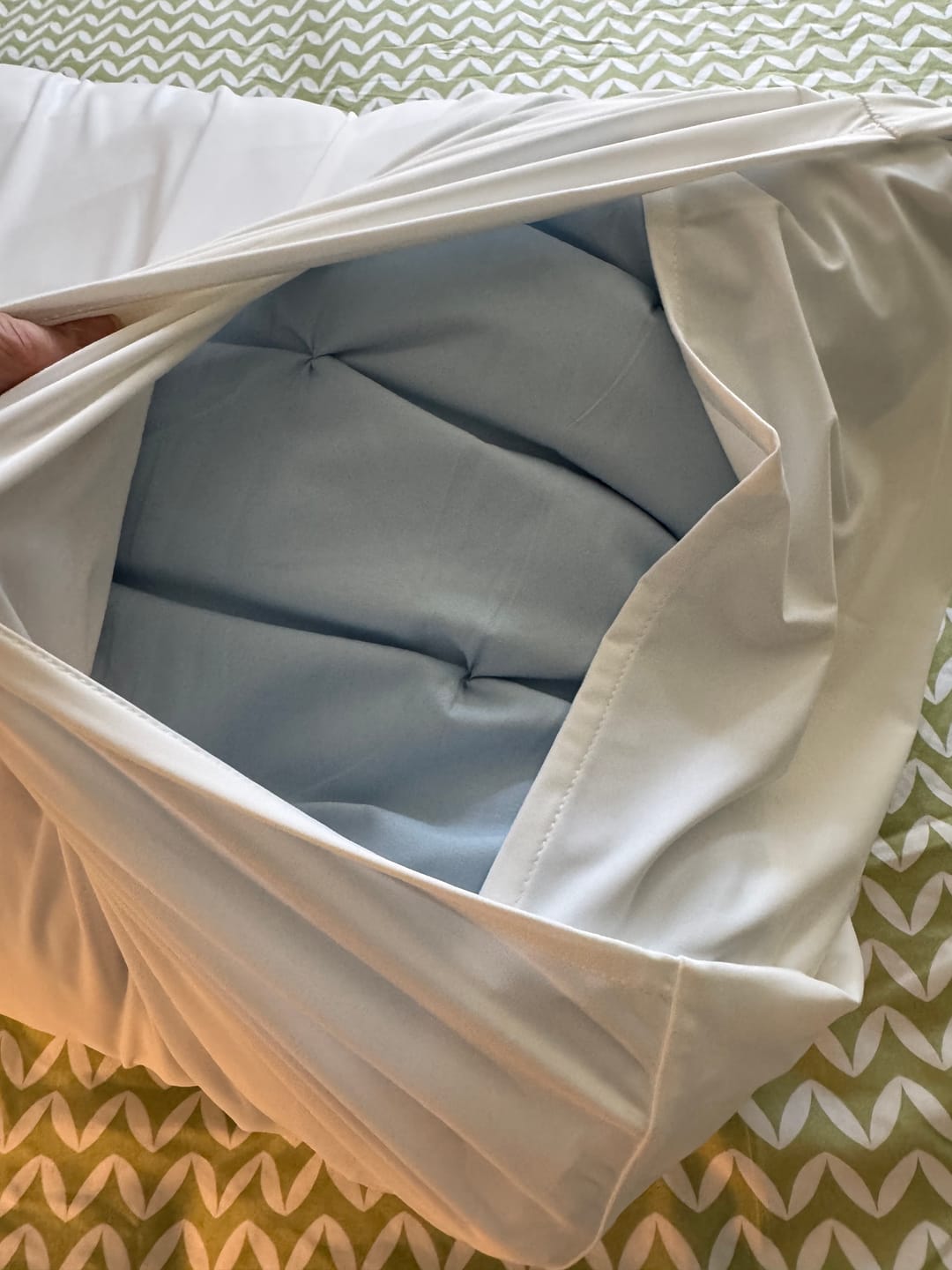 Customer photo review of Cooling Pillowcases (2-Pack)