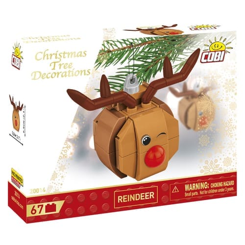 Customer photo review of COBI Reindeer Ornament: Set #200014