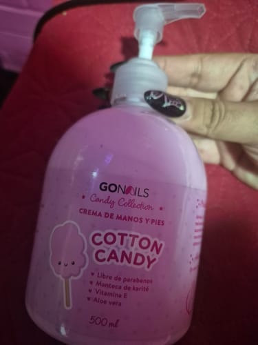 Customer photo review of Crema de Manos y Pies - Cotton Candy 500 ml