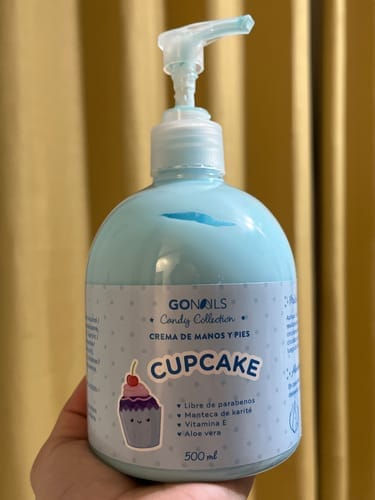 Customer photo review of Crema de Manos y Pies - Cupcake 500 ml