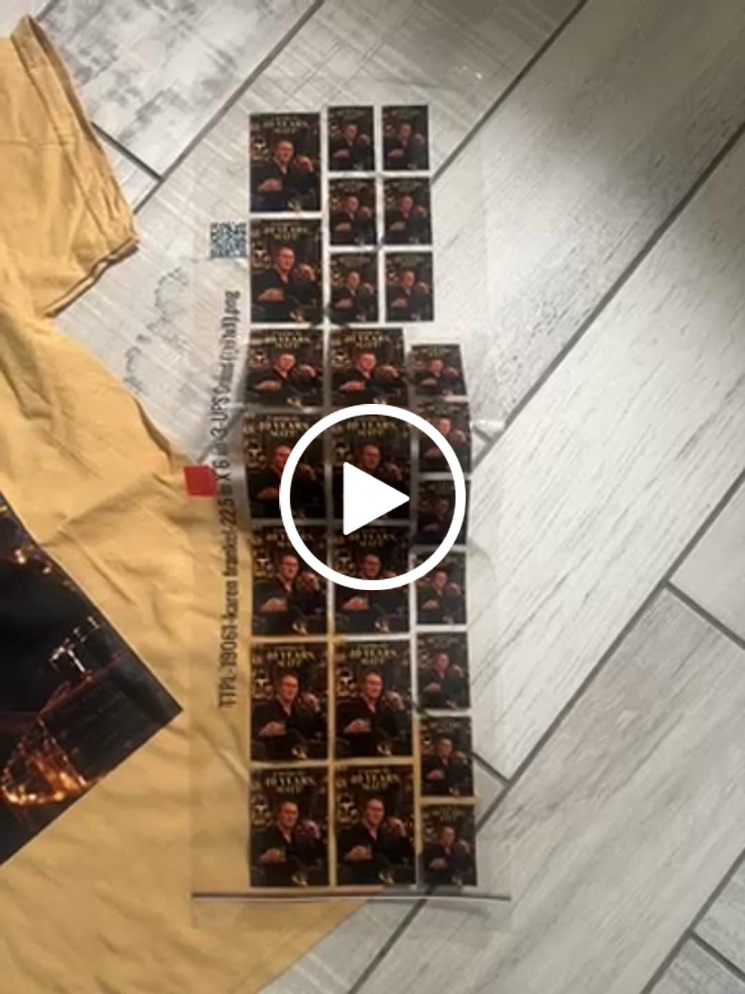 Customer video review of UV DTF Sticker Build a Gang Sheet