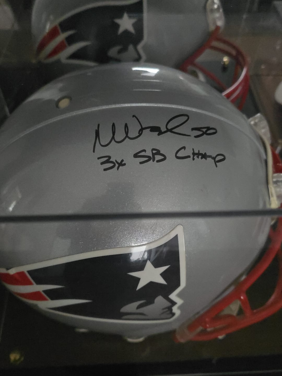 Customer photo review of Mike Vrabel Autograph Signing