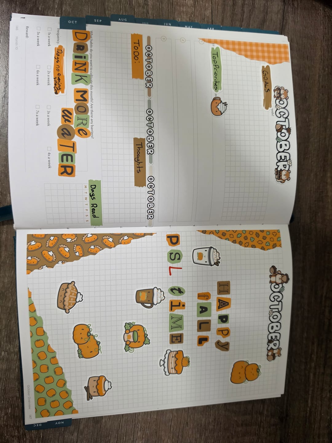 Customer photo review of Pumpkin Spice Journaling Kit