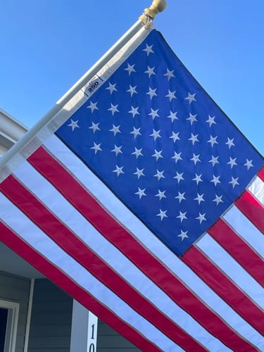 Customer photo review of 3' x 5' American Flag