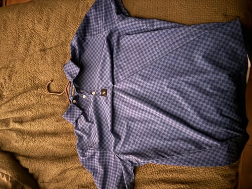 Customer photo review of Check - Cobalt