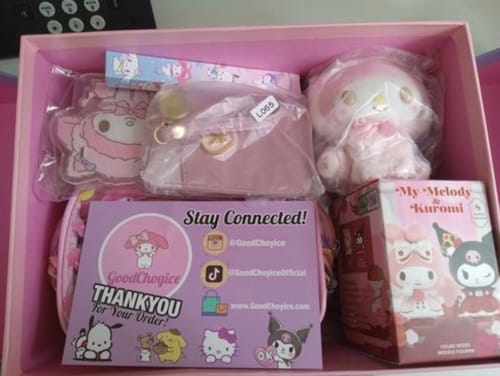 Customer photo review of GoodChoyice Mystery Scoop Gift Box |15 random items
