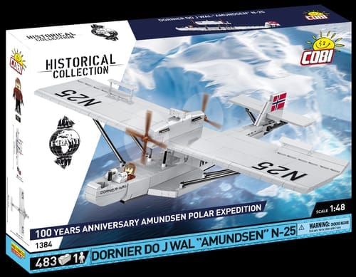 Customer photo review of COBI Dornier Do J WAL "Amundsen" N-25 Plane: Set #1384