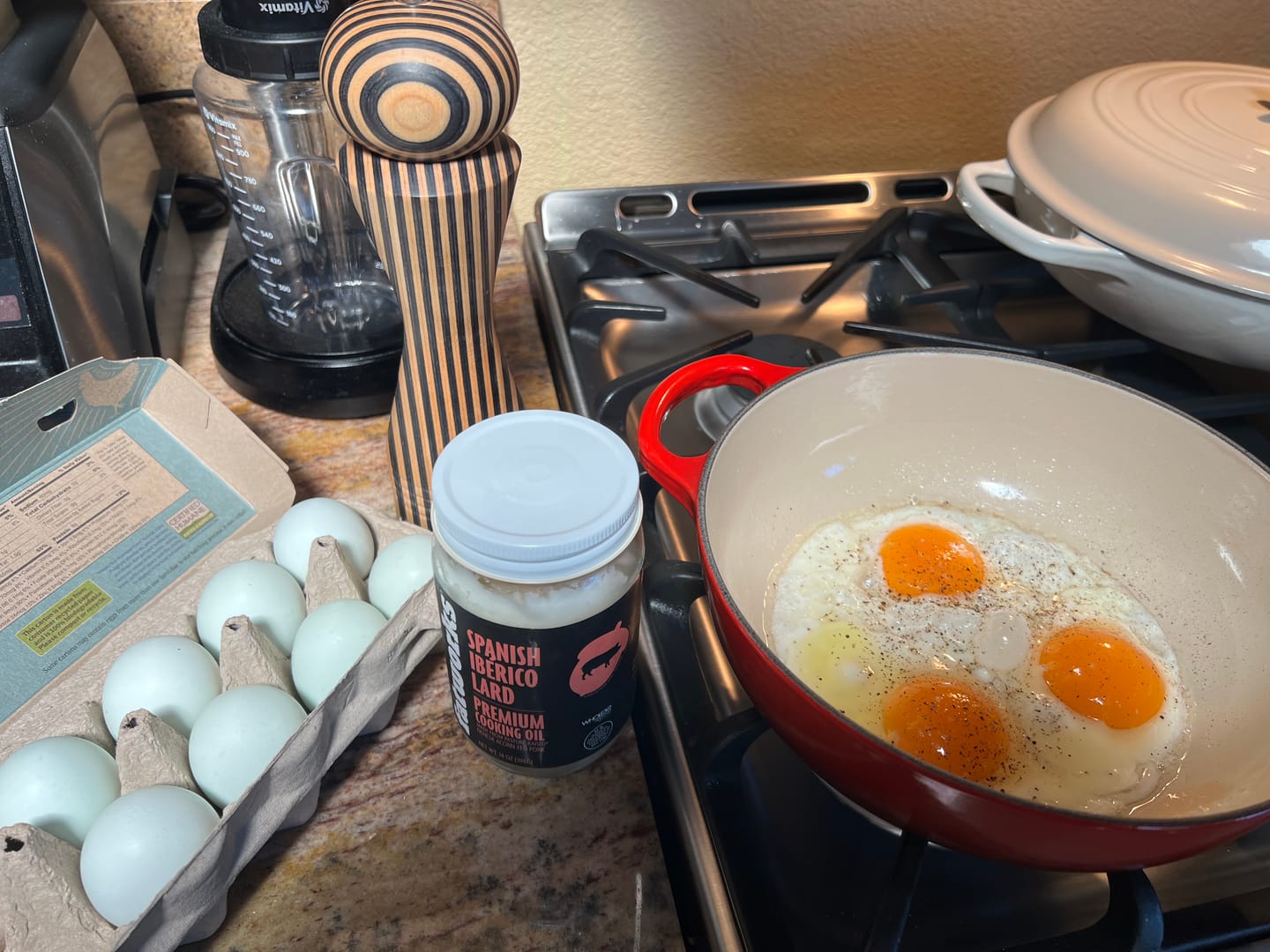 Customer photo review of Dehesa Pasture Raised Spanish Iberico Lard 14 oz