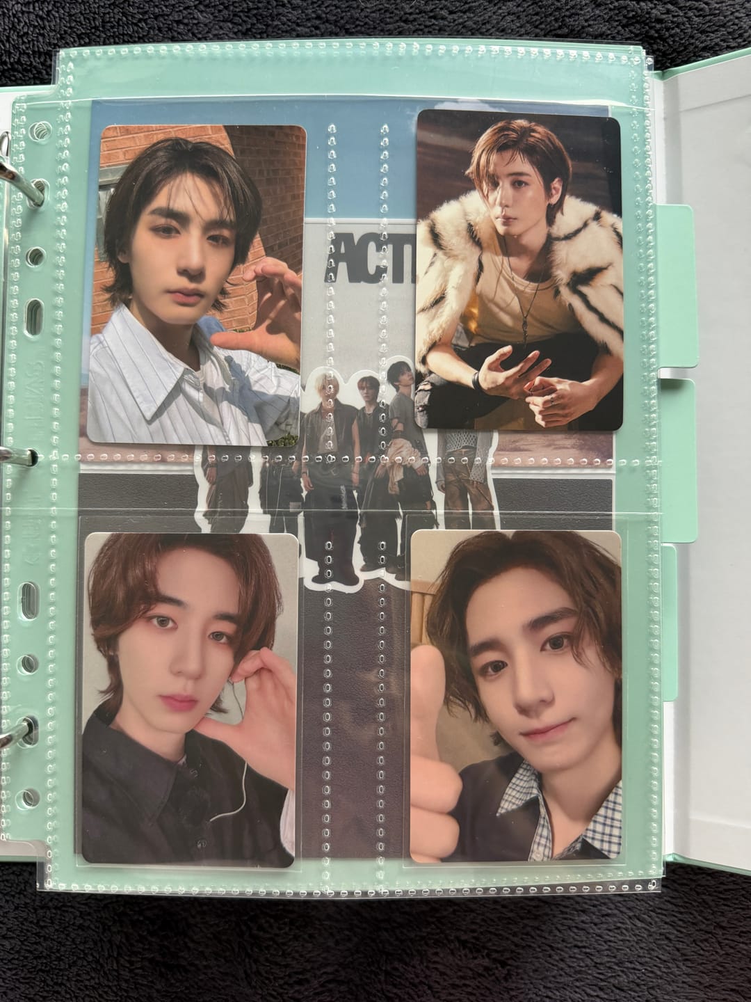 Customer photo review of Custom A5 4-Pocket Pages - Standard Photocard - Clear