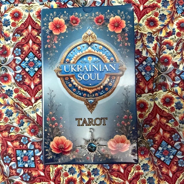 Customer photo review of Ukrainian Soul Tarot – 78 Handmade Cards | Slavic Folk Art | PDF Guidebook