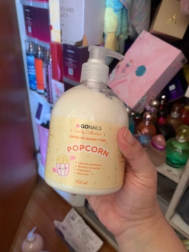 Customer photo review of Crema de Manos y Pies - Pop Corn 500 ml