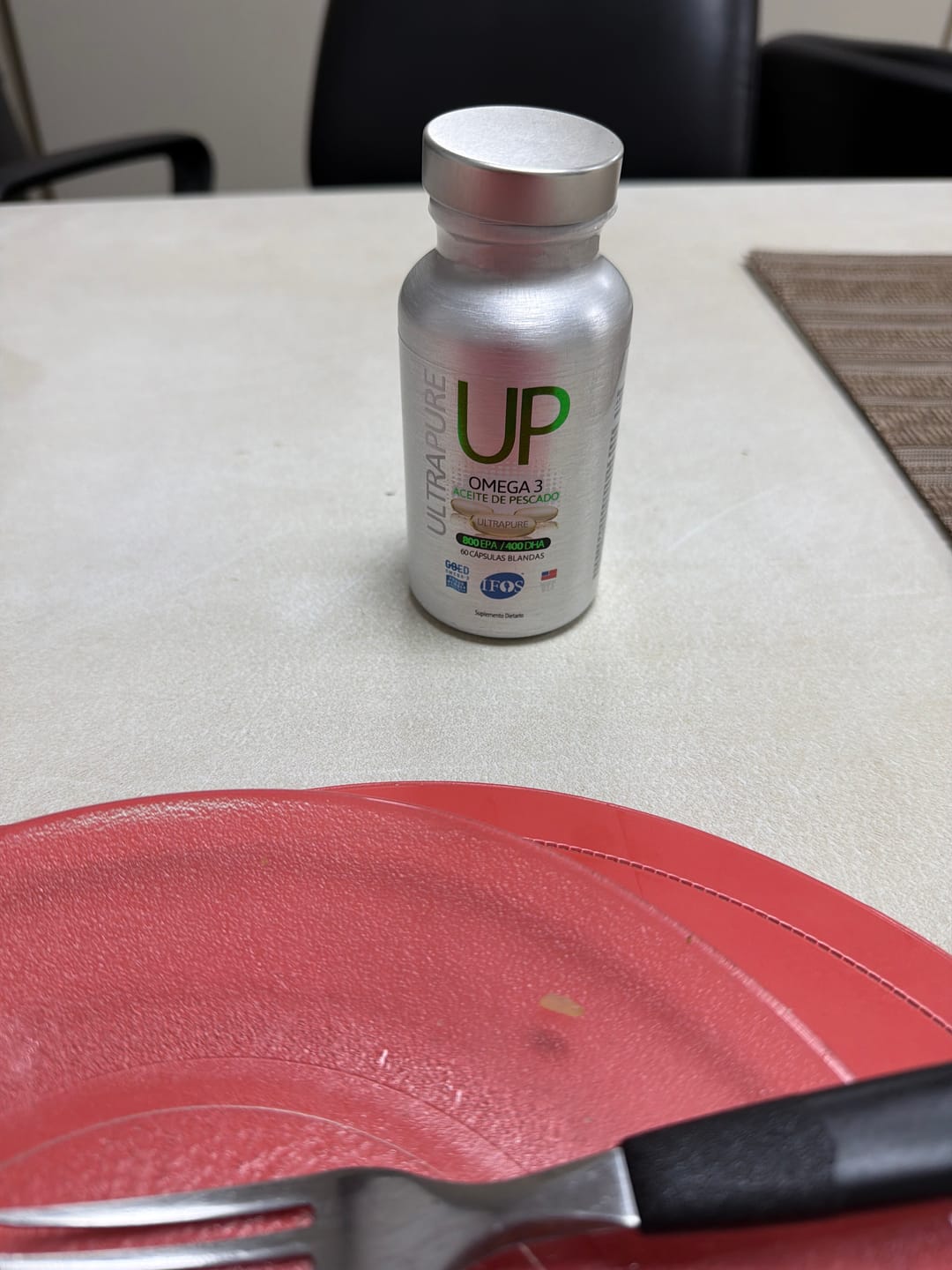 Customer photo review of Omega-3 UP Ultrapure · Pack Trimestral | 180 Cápsulas