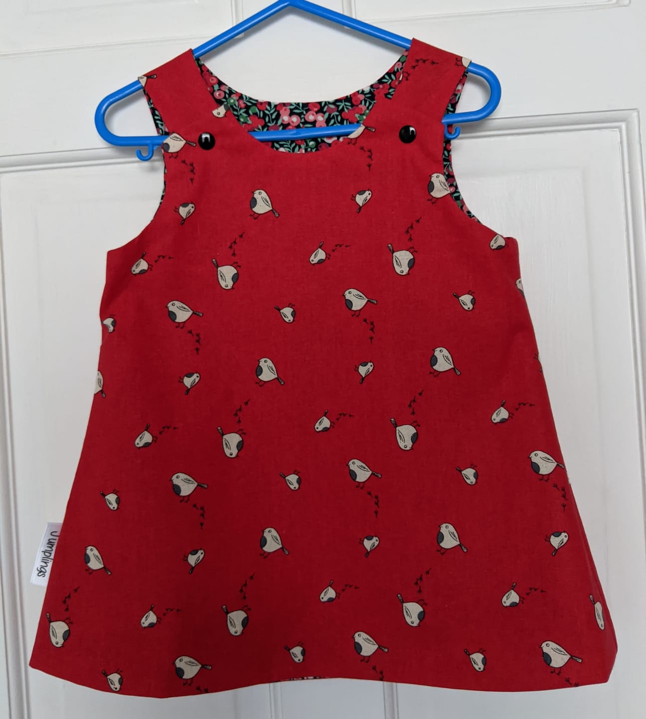 Customer photo review of Little Robin Christmas Cotton Fabric