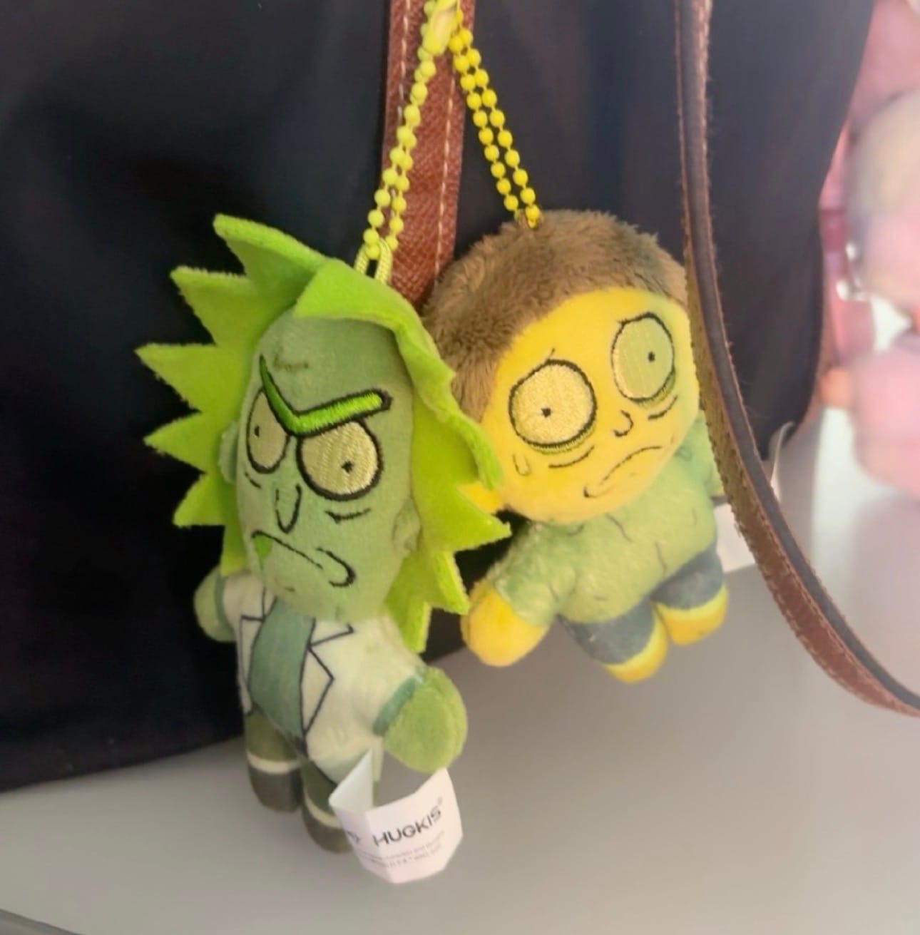 Customer photo review of Rick and Morty MultiUniverse Series Plush Magnet Pendant Blind Bag