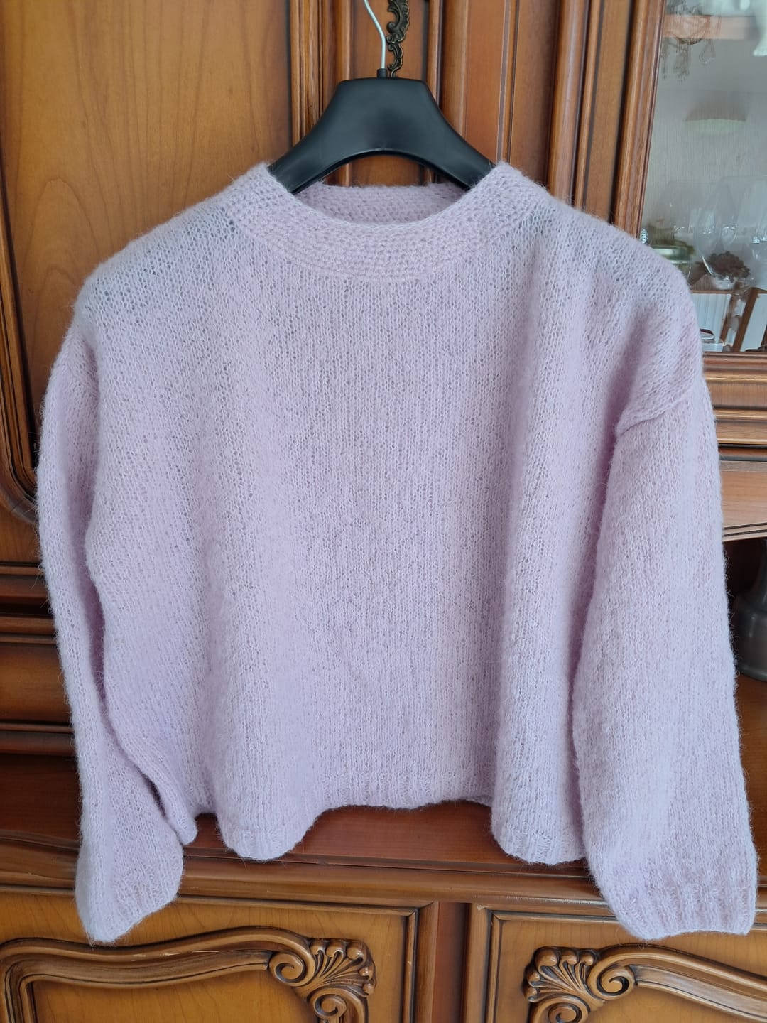 Customer photo review of DROPS Brushed Alpaca Silk