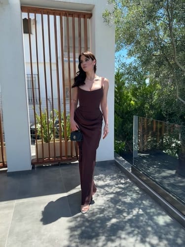Customer photo review of Cornelia Maxi Dress