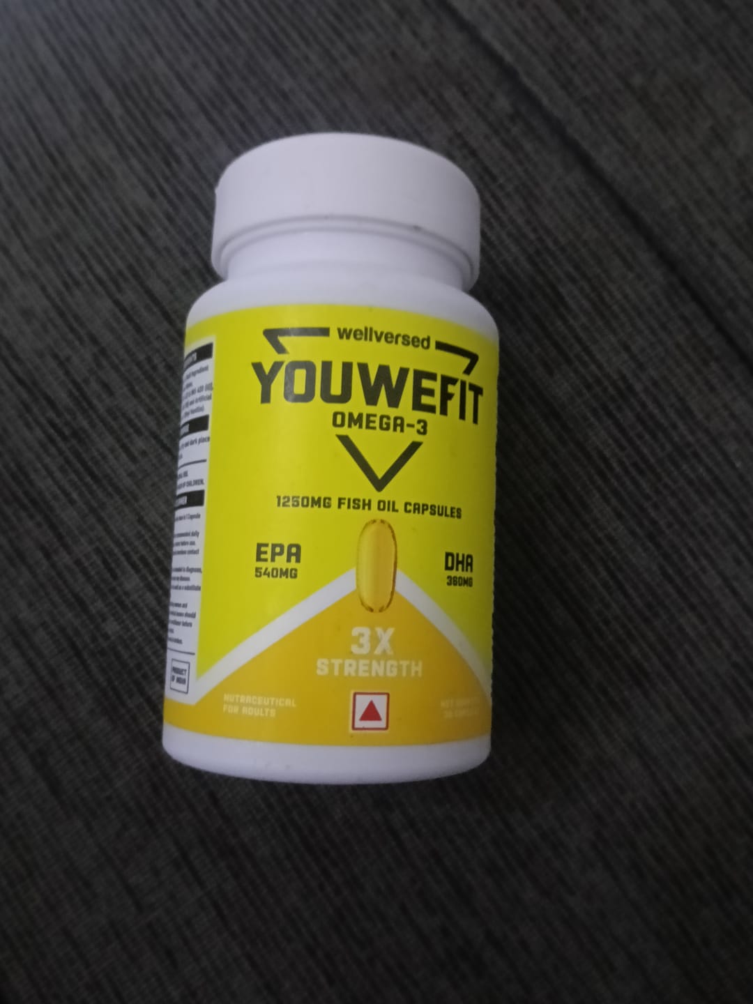 Customer photo review of YouWeFit Omega-3 Fish Oil (30 Capsules), 1250mg