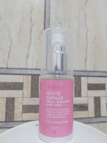 Customer photo review of Aceite Capilar HIDRATANTE Cotton Candy Go Hair 30 ml