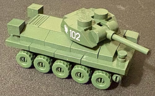 Customer photo review of COBI T-34/76 Tank 1:72 Scale: Set #3088