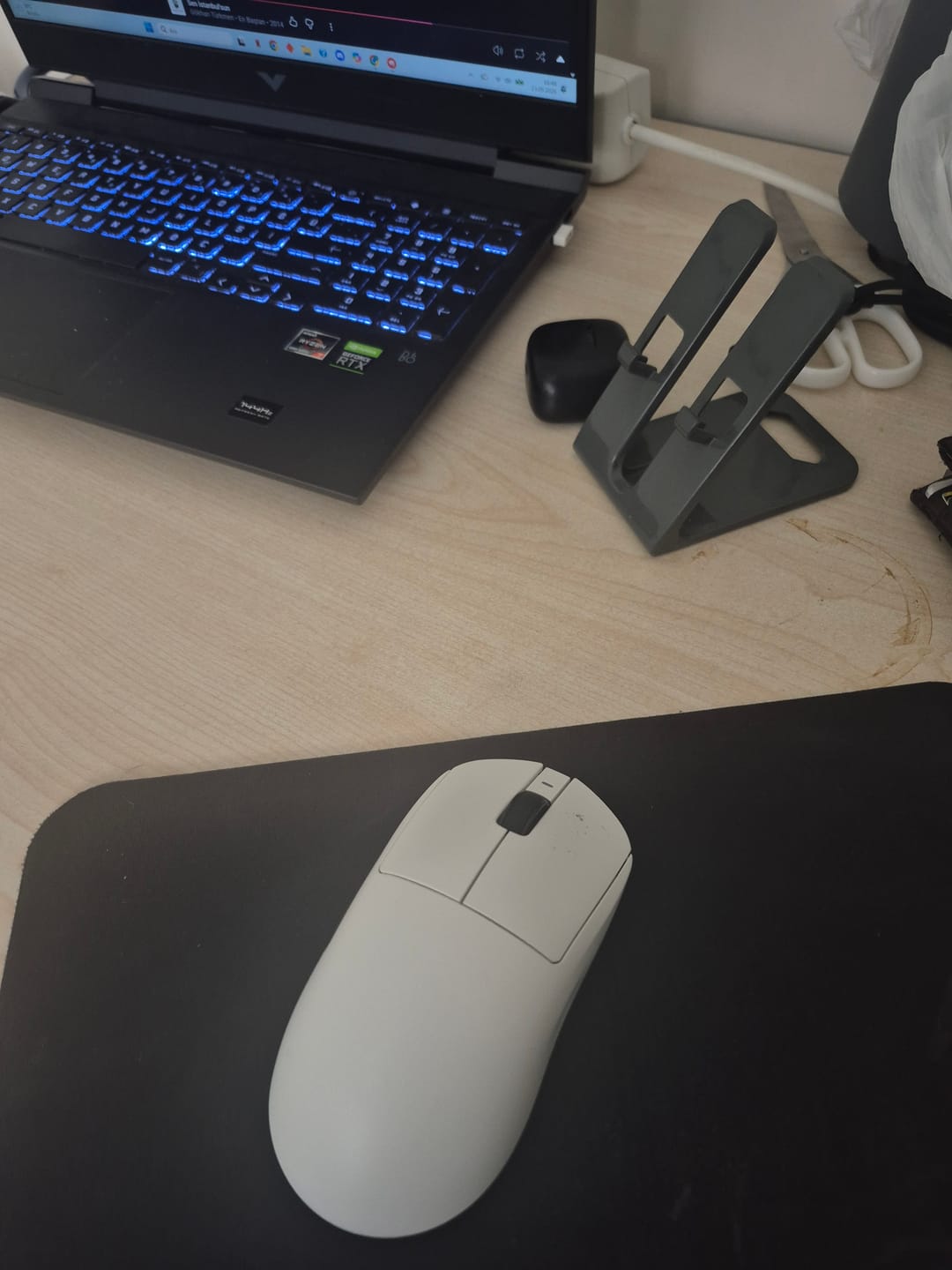 Customer photo review of ATK Dragonfly A9 Wireless Mouse
