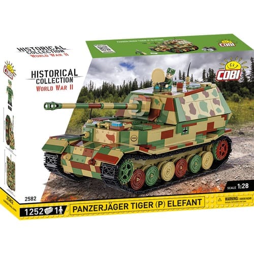 Customer photo review of COBI PanzerJager Tiger (P) Elefant Tank Destroyer : Set #2582