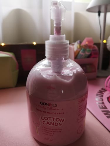 Customer photo review of Crema de Manos y Pies - Cotton Candy 500 ml