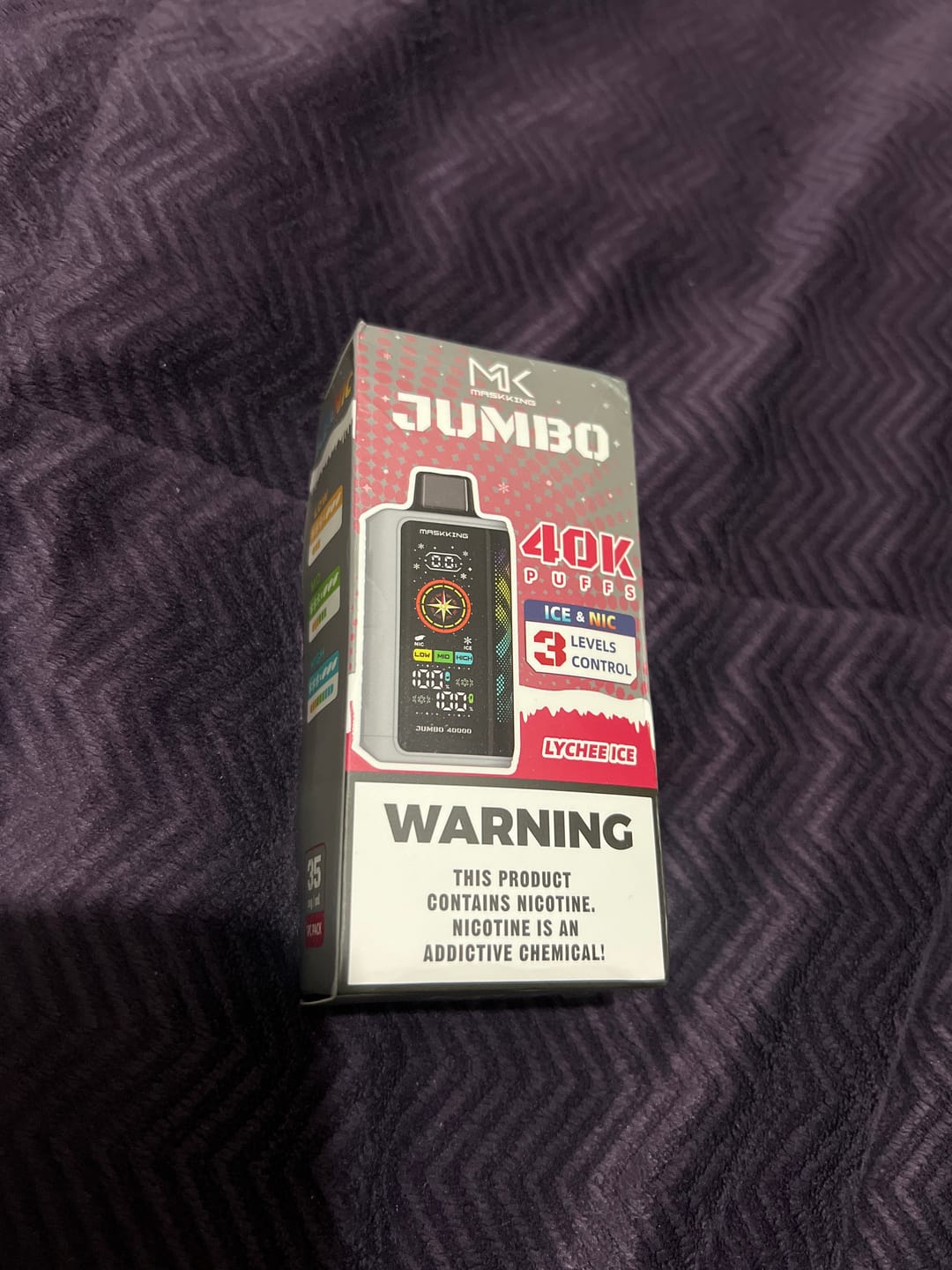 Customer photo review of Maskking - JUMBO 40K Puffs