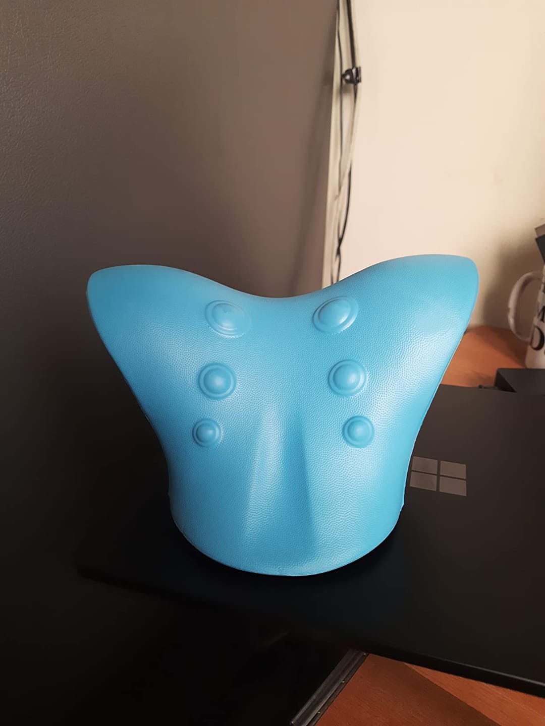 Customer photo review of NeckEase™ Cervical Neck Relaxer — Ergonomic Pain Relief Pillow