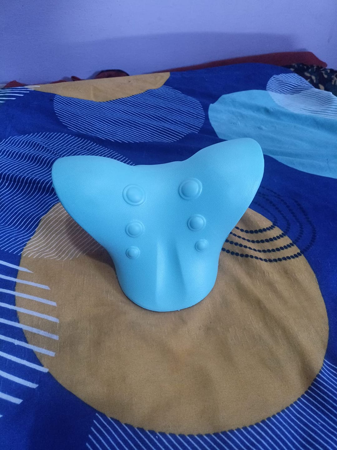 Customer photo review of NeckEase™ Cervical Neck Relaxer — Ergonomic Pain Relief Pillow