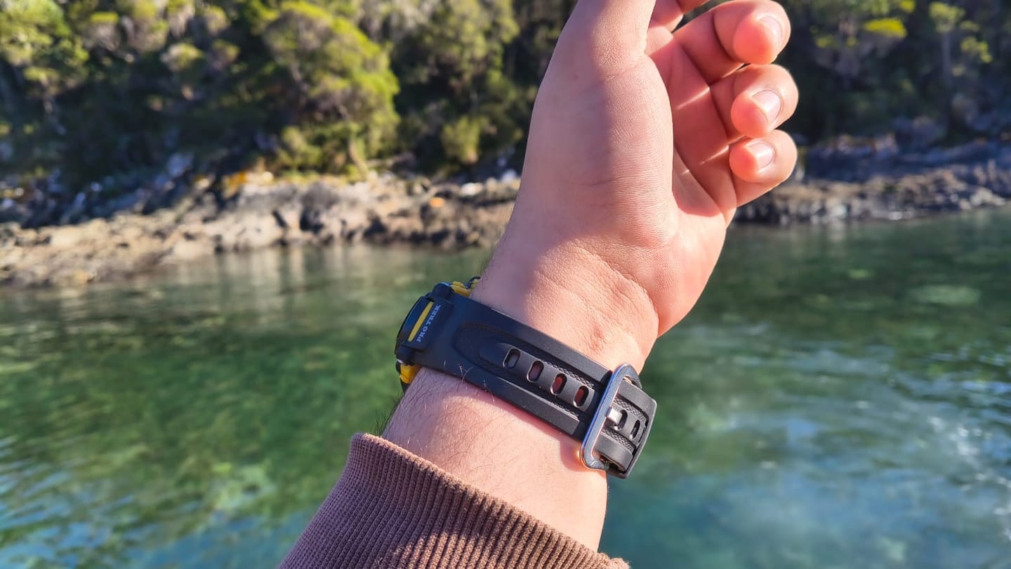 Customer photo review of Correa De Repuesto Casio Pro Trek Bands 10631626 (PRG-240, PRG-40)