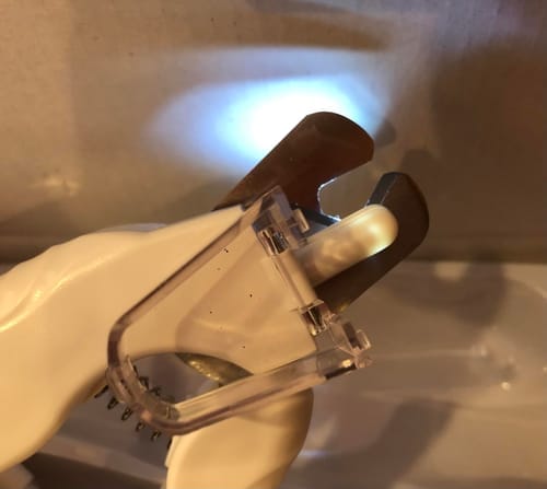 Customer photo review of Pawlytic Lab QuickScan Pro™ See The Quick. Before You Cut.