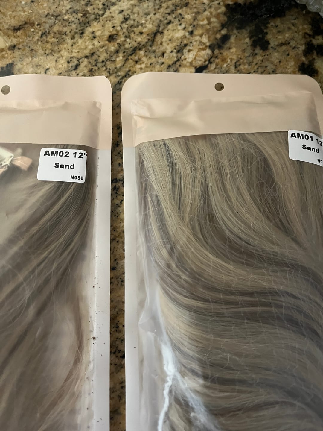 Customer photo review of High Quality Halo Hair Extensions