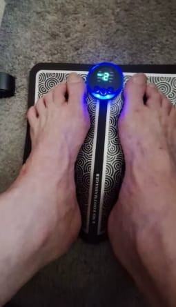 Customer photo review of NeuraFeet™ Reactiva el Pie Caído Desde Casa