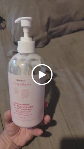 Customer photo review of Crema de Cuerpo Reafirmante e Hidratante - Cotton Candy