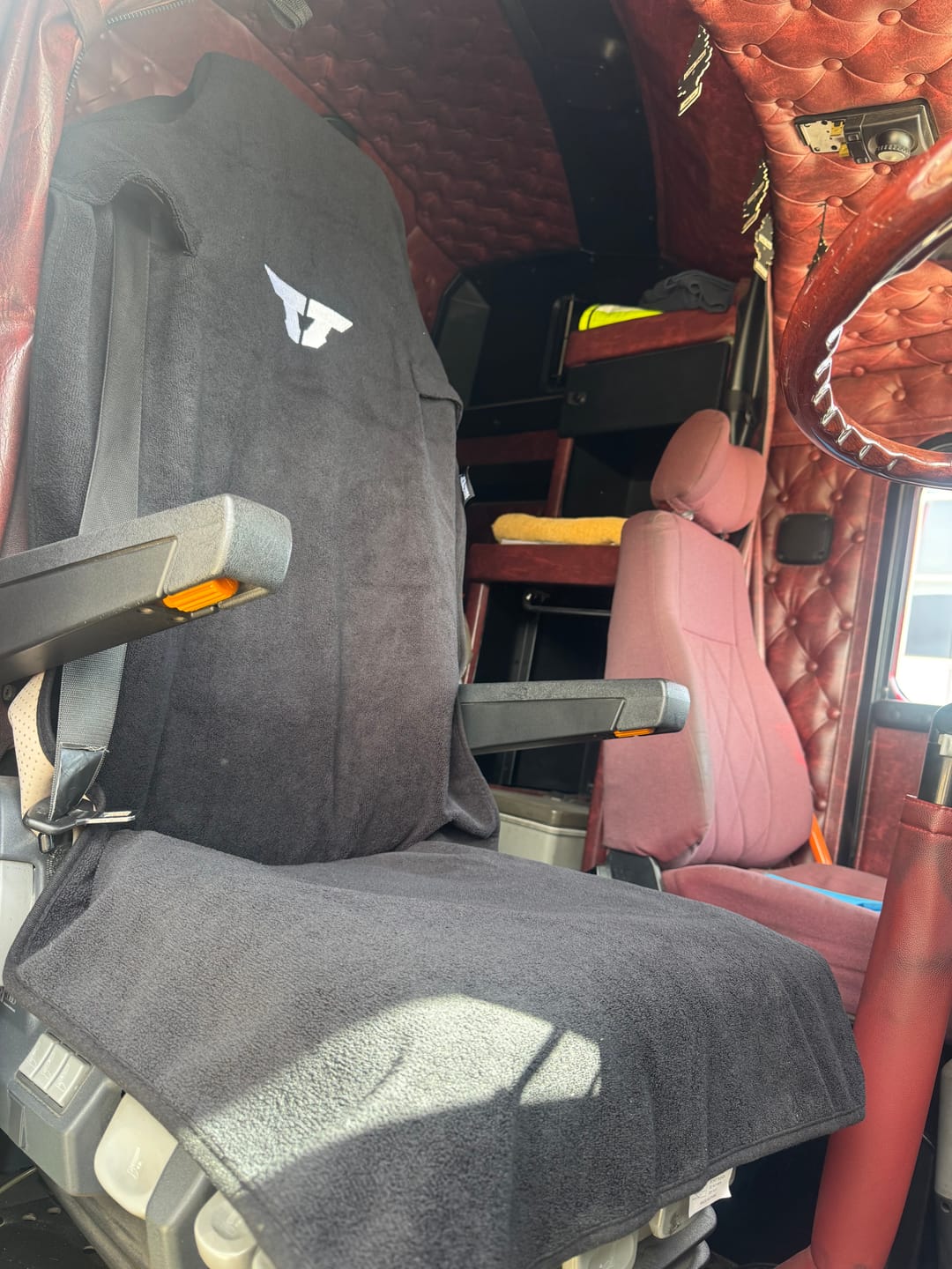 Customer photo review of Waterproof Truck Towel Seat Cover