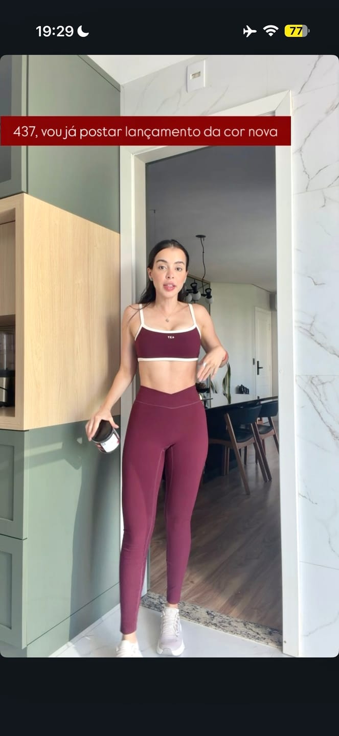 Customer photo review of The Micro Bra Black Cherry & Cream