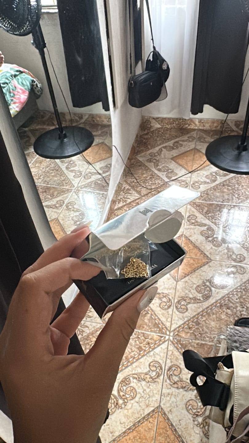 Customer photo review of Pulseras Figaro en Oro laminado 18k Para Pareja