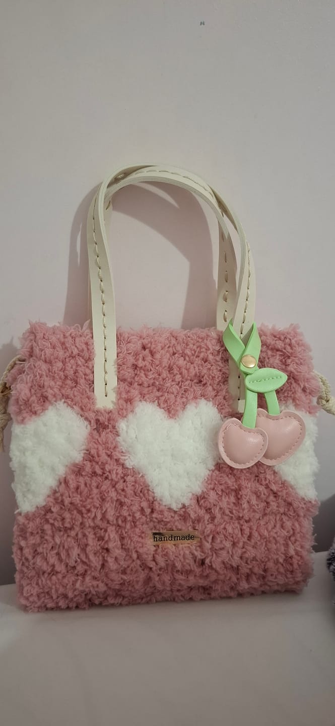 Customer photo review of BLUSH HEARTBREAKER - Woven Tote Bag Kit