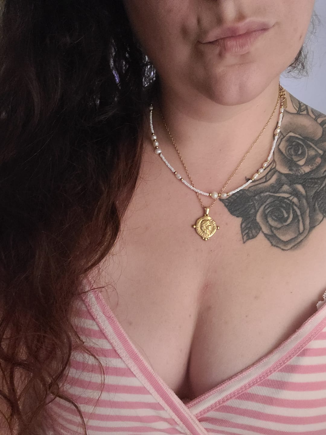 Customer photo review of Fiji Necklace