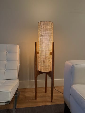 Customer photo review of Rocketlamp | Floor Lamp | Black Walnut