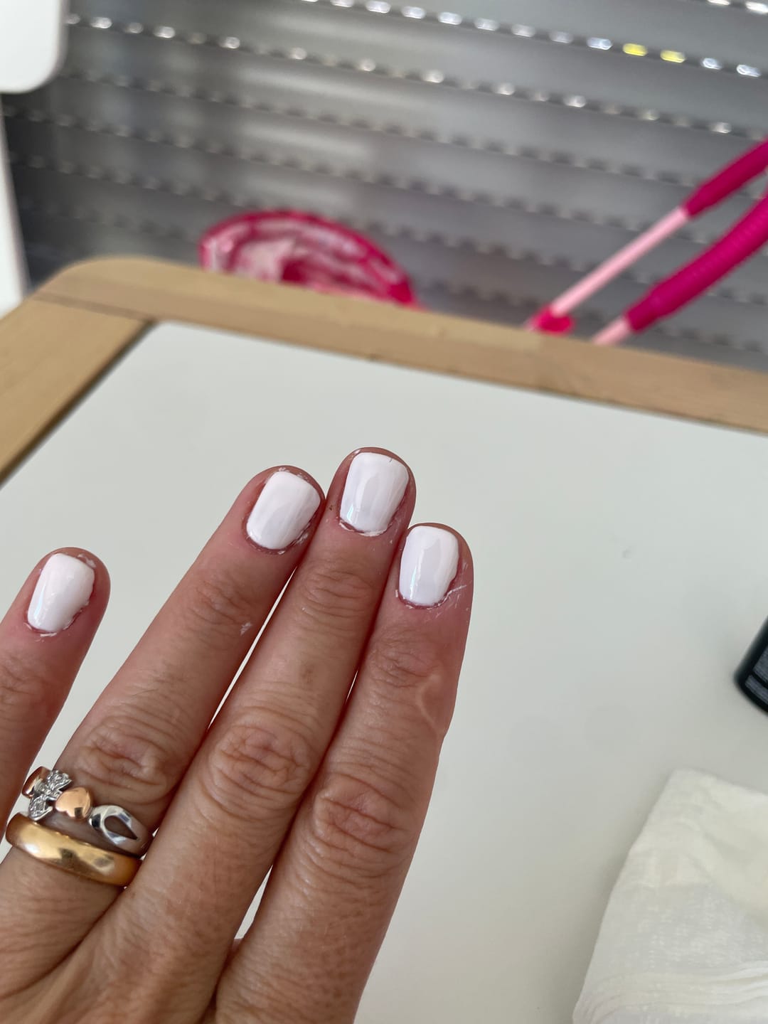 Customer photo review of Smalto Semipermanente LCI -  BURRO - Bianco